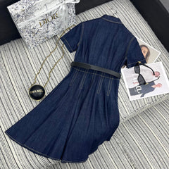 DIOR 25S DENIM SHIRT DRESS 798