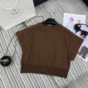PRADA 25S SHORT-SLEEVE CREW NECK SWEATSHIRT SET 351