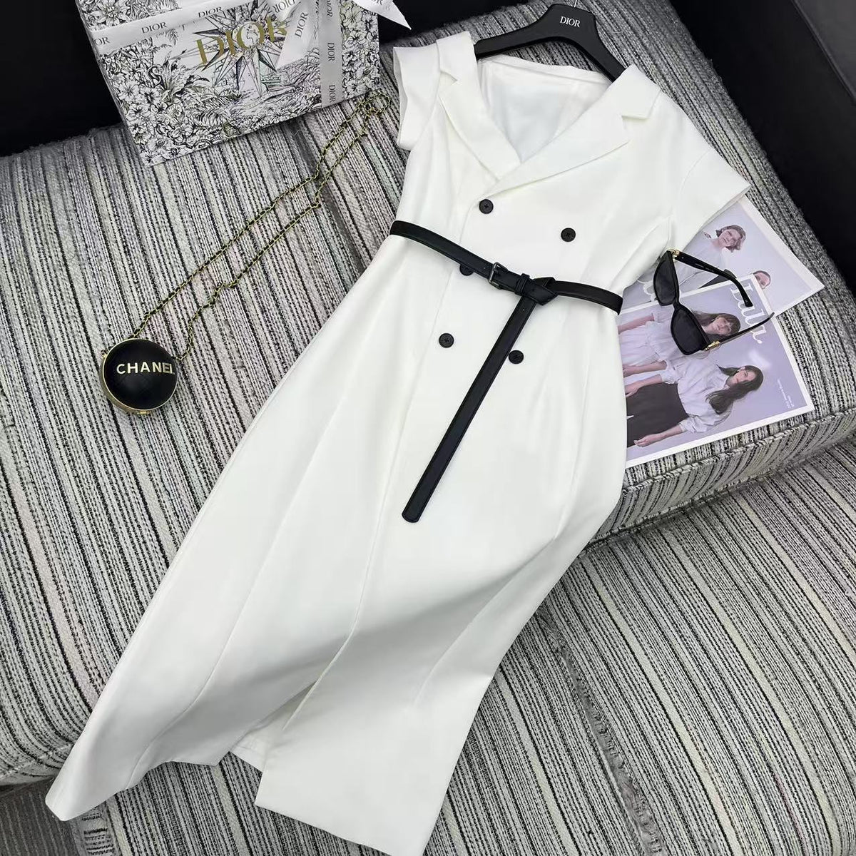 DIOR 25S LONG BLAZER DRESS 808