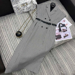 DIOR 25S LONG DOUBLE-BREASTED BLAZER DRESS 803