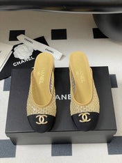 BUBBLE 30 MM IN BLACK FABRIC AND BEIGE MESH