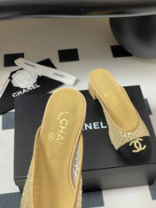 BUBBLE 30 MM IN BLACK FABRIC AND BEIGE MESH