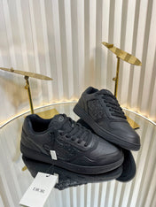 B27 LOW-TOP SNEAKER BLACK SMOOTH CALFSKIN