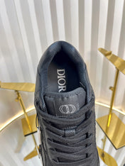 B27 LOW-TOP SNEAKER BLACK SMOOTH CALFSKIN