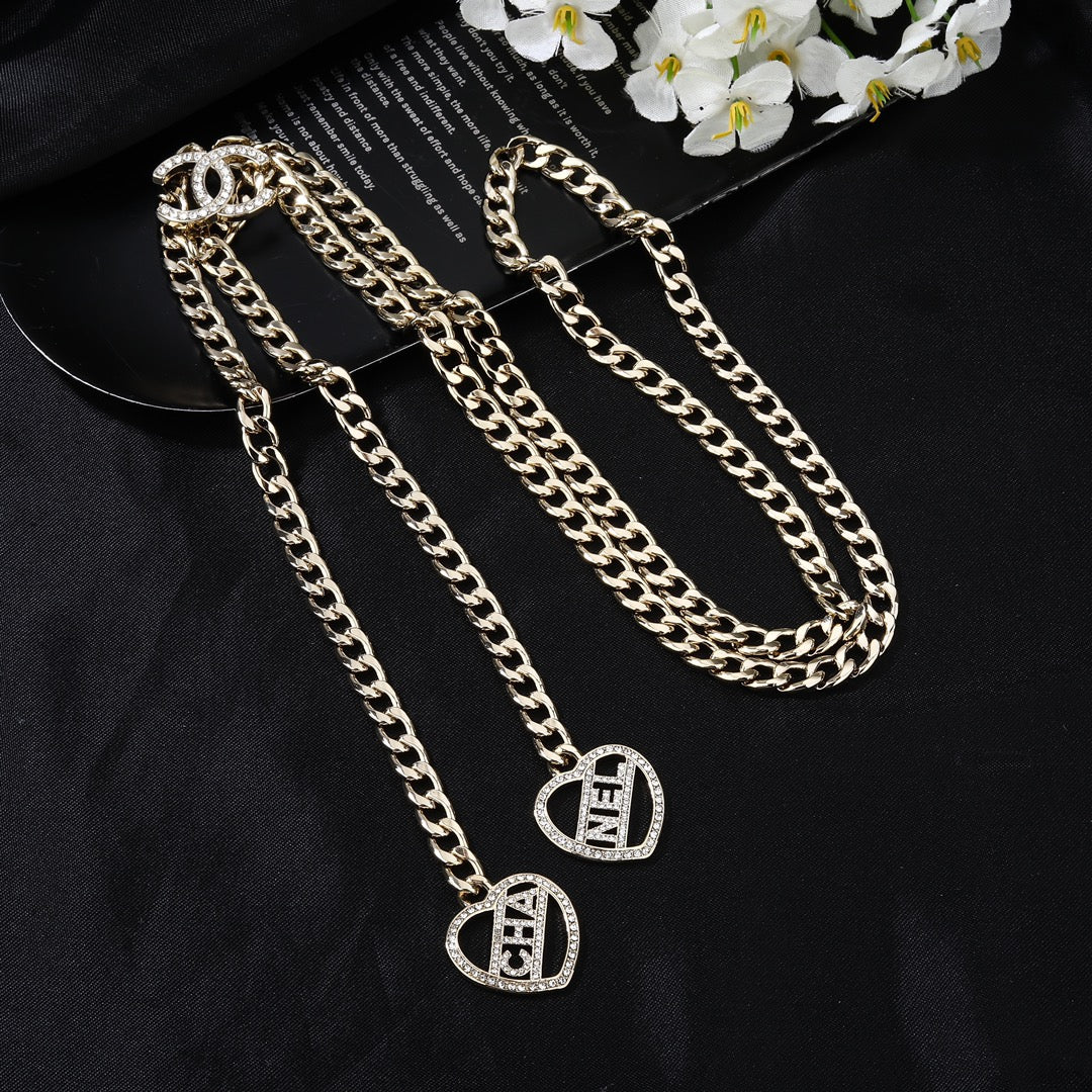 CHANEL 25S CHAIN BELT METALLIC 614471