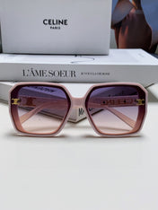 TRIOMPHE SUNGLASSES 548592 IN PINK ACETATE