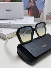TRIOMPHE SUNGLASSES 548593 IN BLACK AND WHITE ACETATE