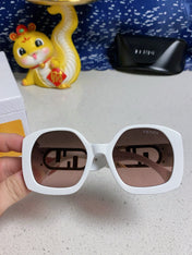 OVERSIZES FF DIAMONDS SQUARE SUNGLASSES 563315 IN ACETATE