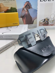 ANGULAR VISOR SUNGLASSES 575795 IN METAL