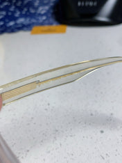 DIAGONAL ROUND FRAME SUNGLASSES 566718 IN ACETATE