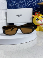 TRIOMPHE SUNGLASS 533219 IN CARAMEL ACETATE