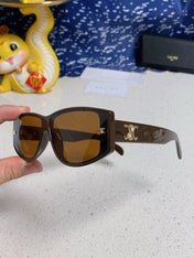 TRIOMPHE SUNGLASS 533219 IN CARAMEL ACETATE