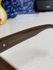 TRIOMPHE SUNGLASS 533219 IN CARAMEL ACETATE