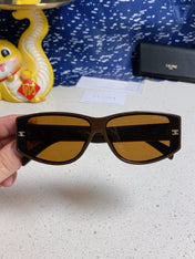TRIOMPHE SUNGLASS 533219 IN CARAMEL ACETATE