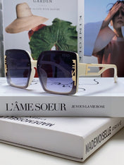 FF DIAMONDS SQUARE FRAME SUNGLASSES 575802 IN ACETATE