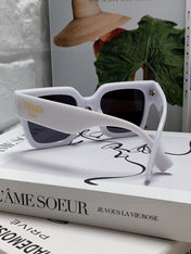 FEN FIRST CHUNKY SQUARE FRAME SUNGLASSES 542081 IN ACETATE