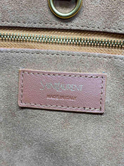 Y TOTE BAG 39 IN TAWNY BROWN CALFSKIN