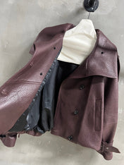 ACNE STUDIOS 25S LEATHER JACKET STYLE 333