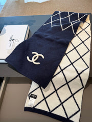 CHANEL 25S SCARF 180 CM IN WOOL CASHMERE 943031