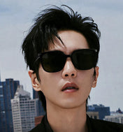 SQUARE FRAME SUNGLASSES G07711 IN ACETATE