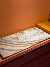 LV SCARF 140 CM IN SILK 730622