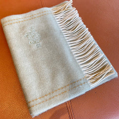 SCARF 180CM BEIGE CASHMERE