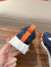 MAINLAND SNEAKER IN NAVY BLUE SUEDE AND CALFSKIN 959294