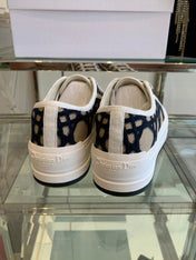 WALK'N PLATFORM SNEAKER IN CAMEL BEIGE MIX BLACK EMBROIDERED FABRIC