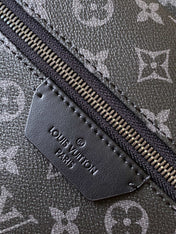 DISCOVERY BACKPACK 38 IN BLACK MONOGRAM ECLIPSE CANVAS AND TAURILLON