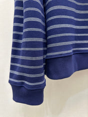 MIUMIU STRIPED ZIP POLO SHIRT STYLE 42