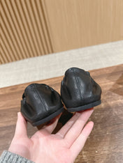 NAPPA LOAFERS IN BLACK LAMBSKIN