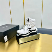 ATHLETIC SHOES IN WHITE CALFSKIN