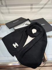 CHANEL 25S SCARF 175 CM IN  WOOL CASHMERE 943087