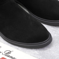 LP 25S KILDA ANKLE BOOT IN BLACK SUEDE