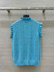 CHANEL SLEEVELESS TOP STYLE 73