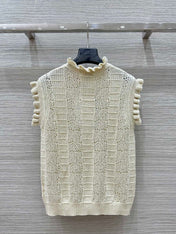 CHANEL SLEEVELESS TOP STYLE 72