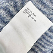 LV DENIM JACKET WITH LOGO PRINT 274801