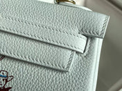 BIRKIN 25 BAG IN WHITE CALFSKIN WITH COLORFUL STICKER 228763