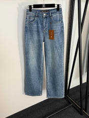 LP HIGH-WAISTED DENIM PANTS STYLE 14