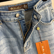 LP HIGH-WAISTED DENIM PANTS STYLE 14