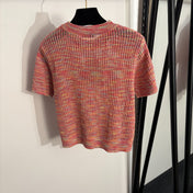 LOEWE 26S SHORT SLEEVE KNIT TOP 486