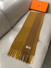 HERMES 25S SCARF 180 IN CASHMERE 989575