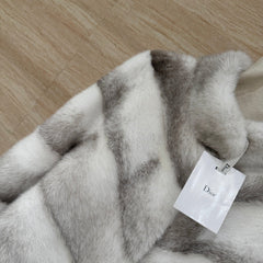 DIOR 25S STAND-COLLAR MINK FUR JACKET 778