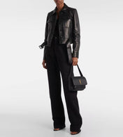 YSL 25S NIKI BABY 22 IN BLACK CALFSKIN GOLD HARDWARE