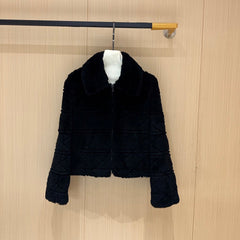 DIOR 25S ANGORA RABBIT FUR JACKET 768