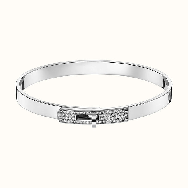 KELLY SILVER DIAMOND BRACELET