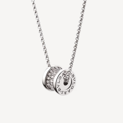 ZERO 1 SILVER DIAMOND NECKLACE