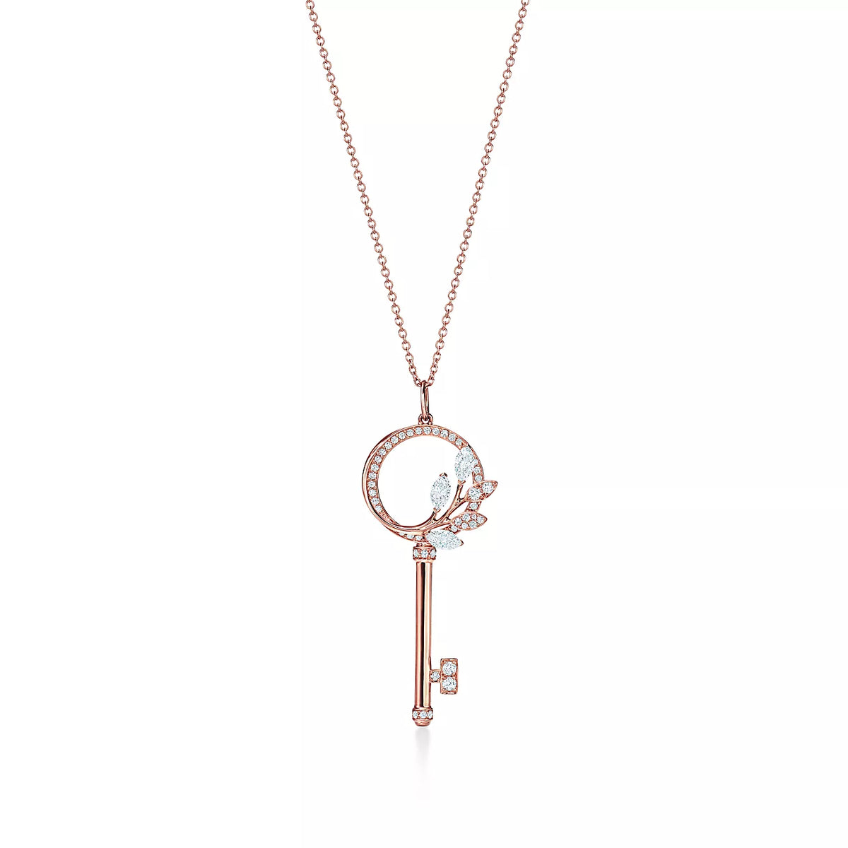 VICTORIA KEY DIAMOND NECKLACE
