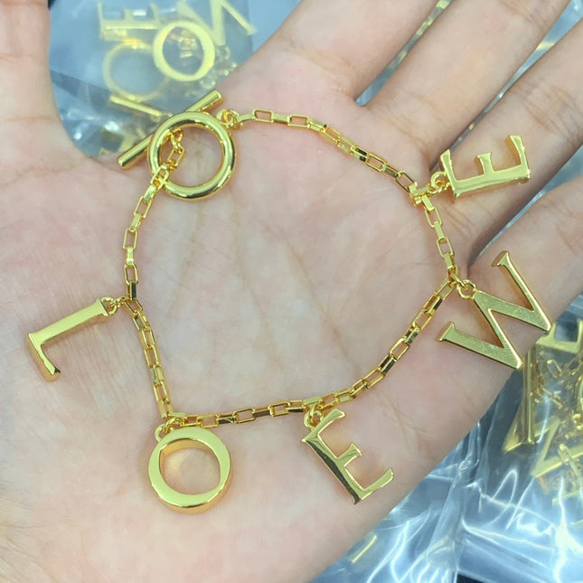 LOWE LOGO BRACELET