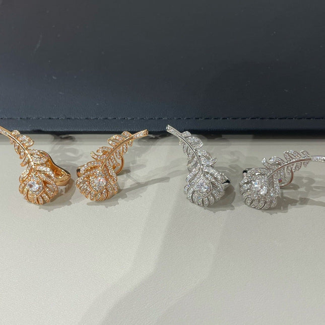 PLUME DE PAON EARRINGS